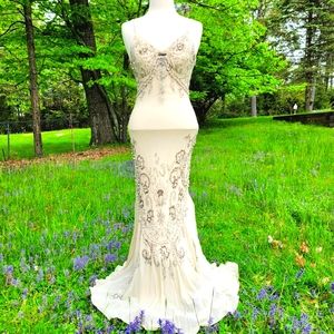 Sue Wong beaded gown